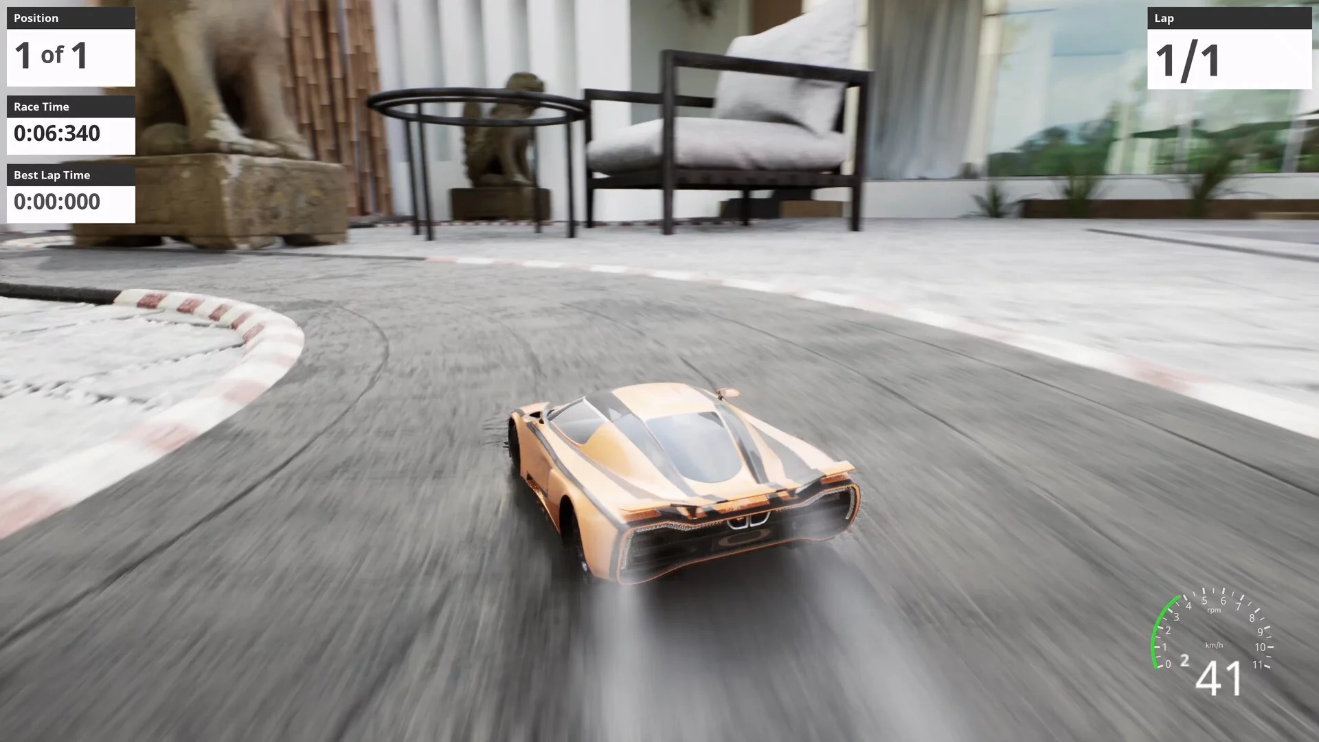 Изображение игры: Nano Racing