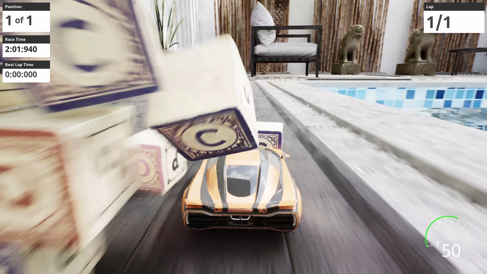 Изображение игры: Nano Racing