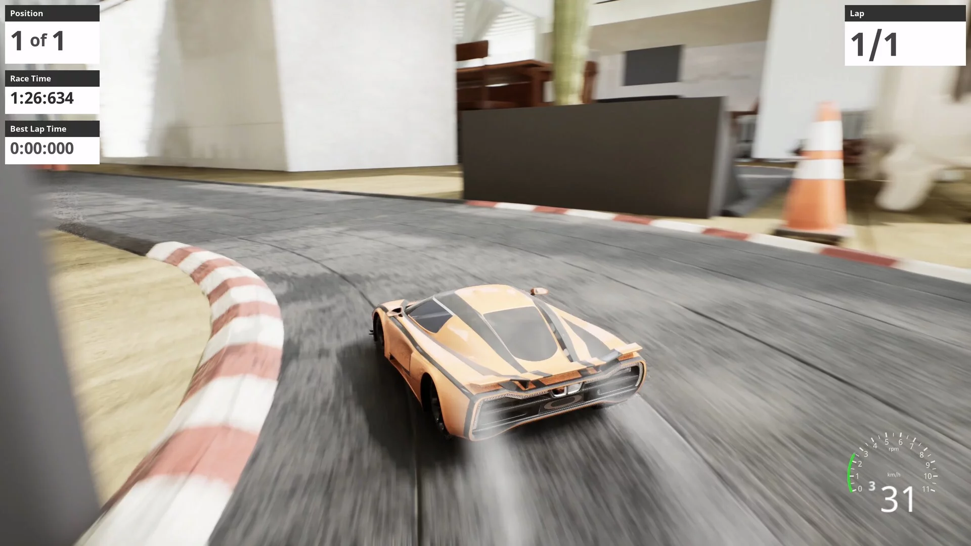 Изображение игры: Nano Racing