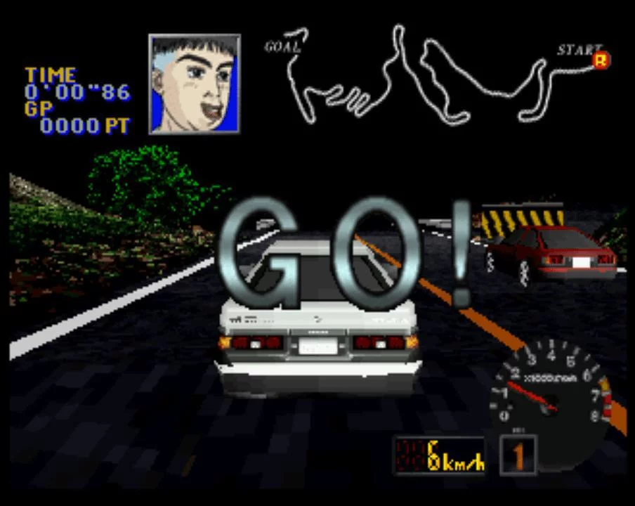 Изображение игры: Initial D: Koudou Saisoku Densetsu