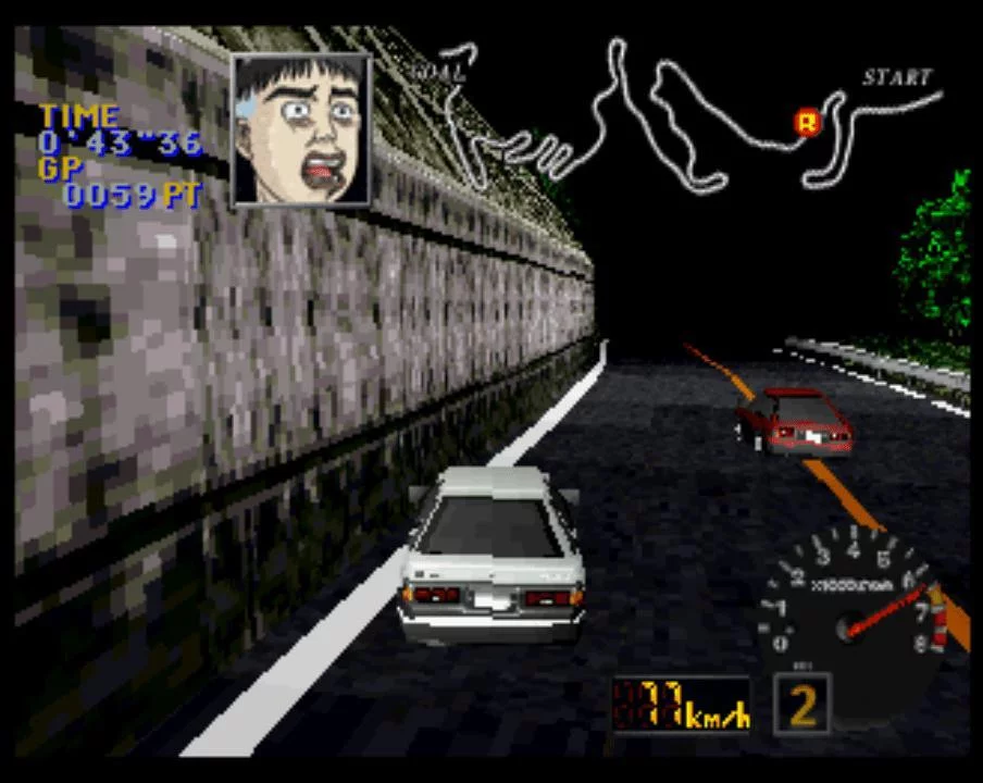 Изображение игры: Initial D: Koudou Saisoku Densetsu