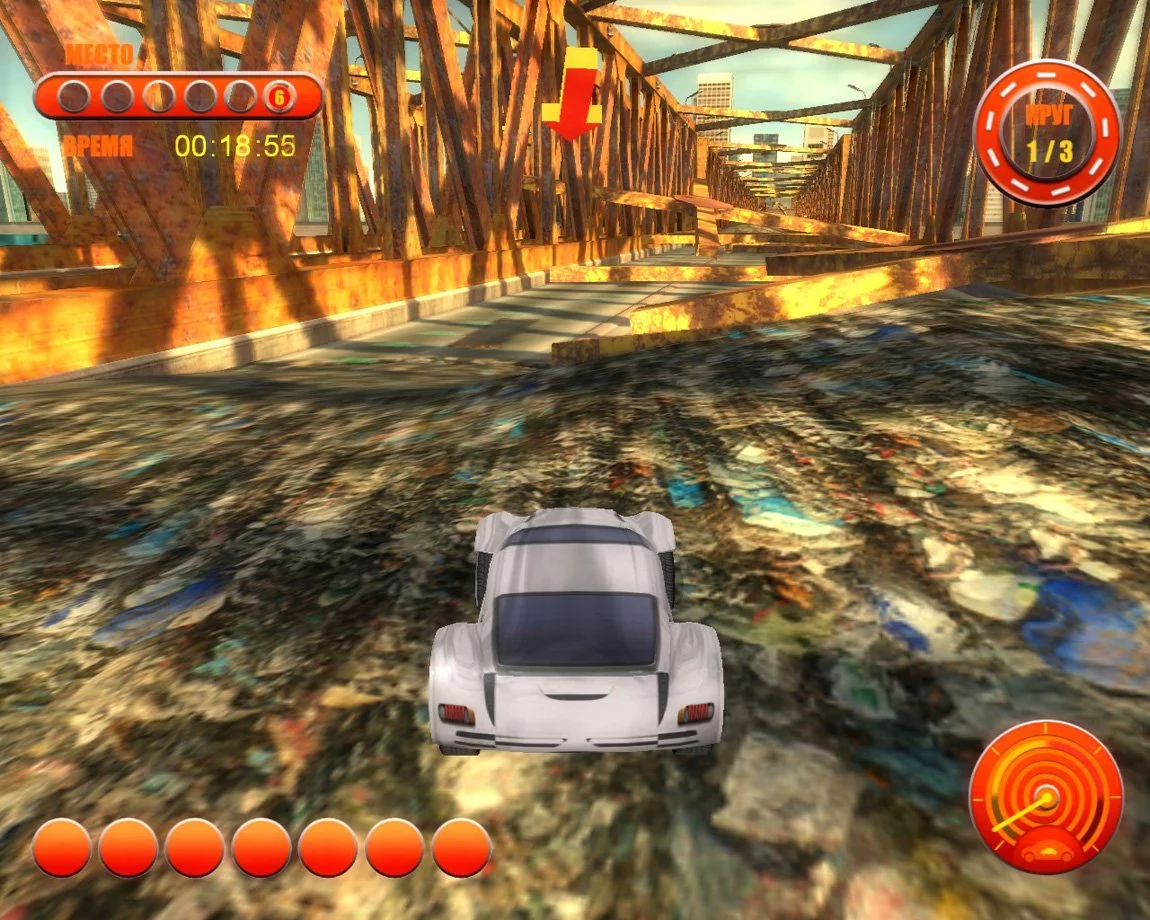 Изображение игры: Zip Zoom Racer
