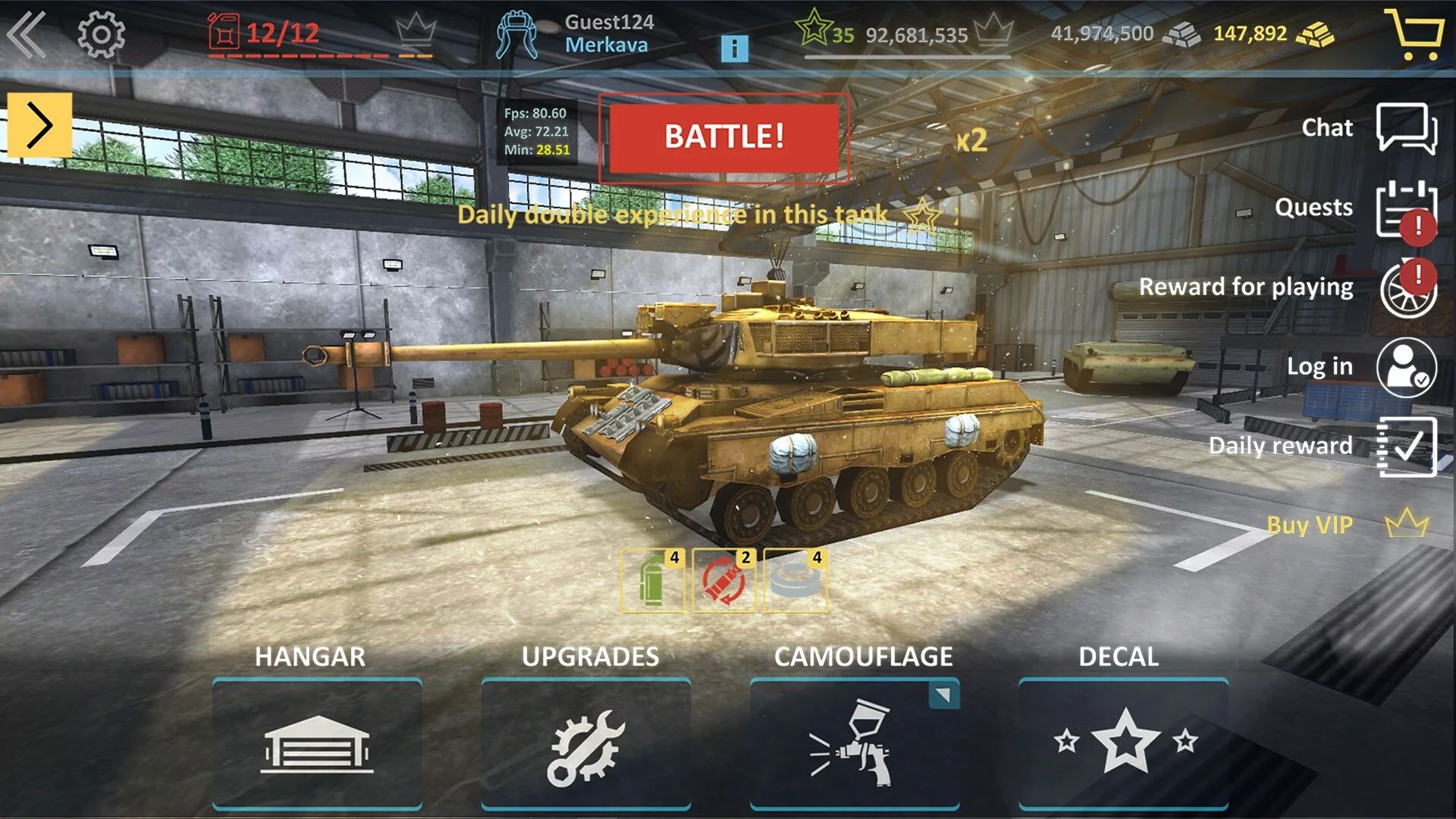 Изображение игры: Modern Assault Tanks