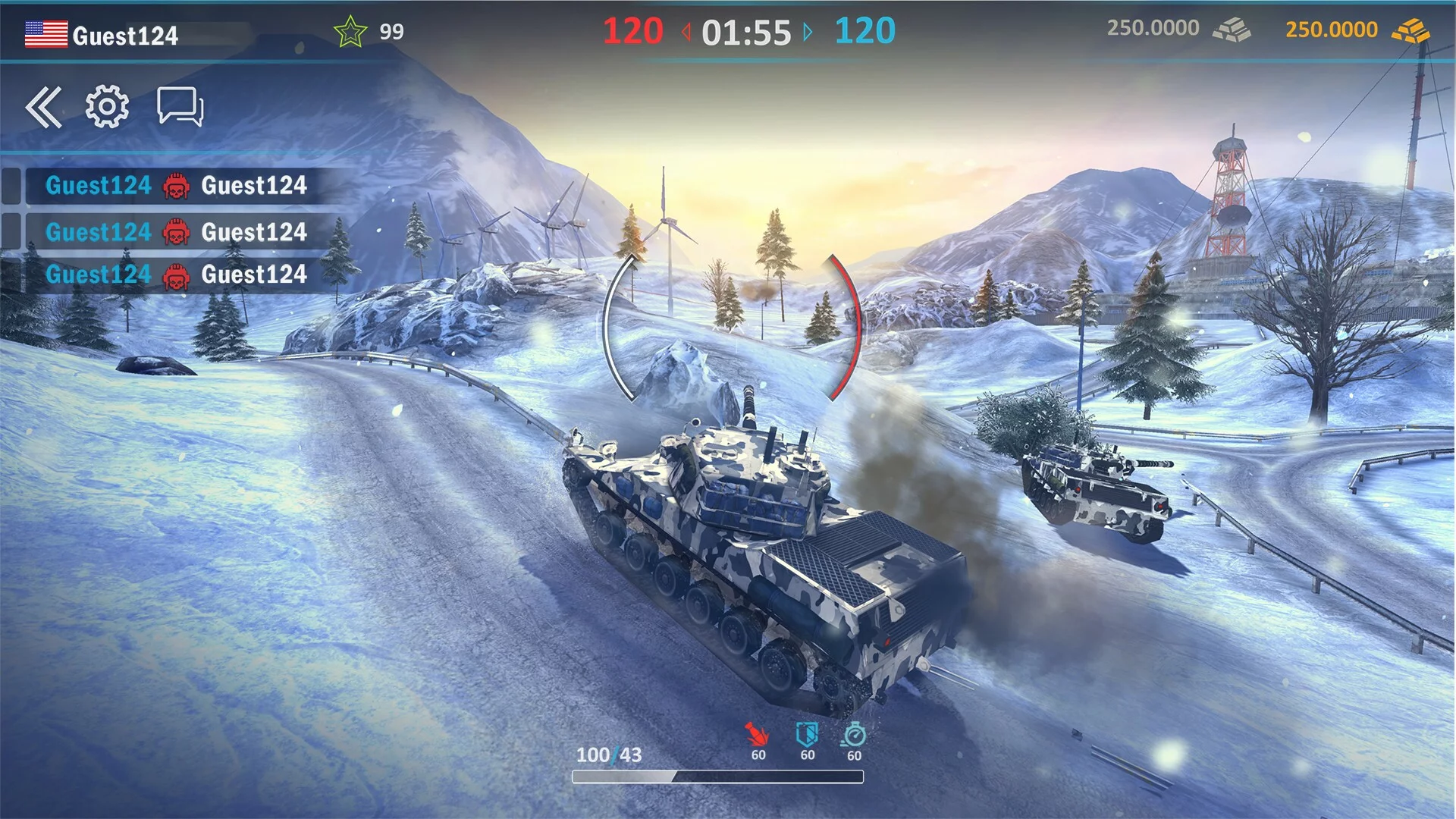 Изображение игры: Modern Assault Tanks