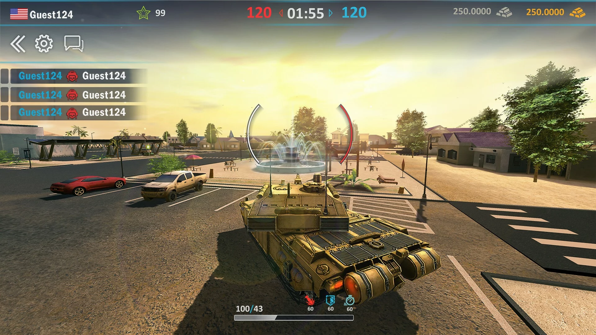 Изображение игры: Modern Assault Tanks