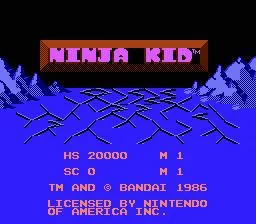 Изображение игры: Ninja Kid