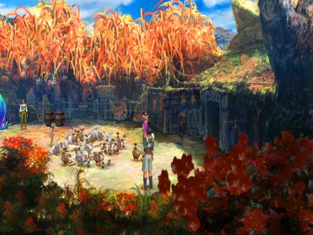 Изображение игры: Baten Kaitos: Owaranai Tsubasa to Ushinawareta