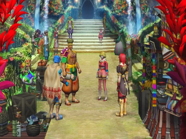 Изображение игры: Baten Kaitos: Owaranai Tsubasa to Ushinawareta