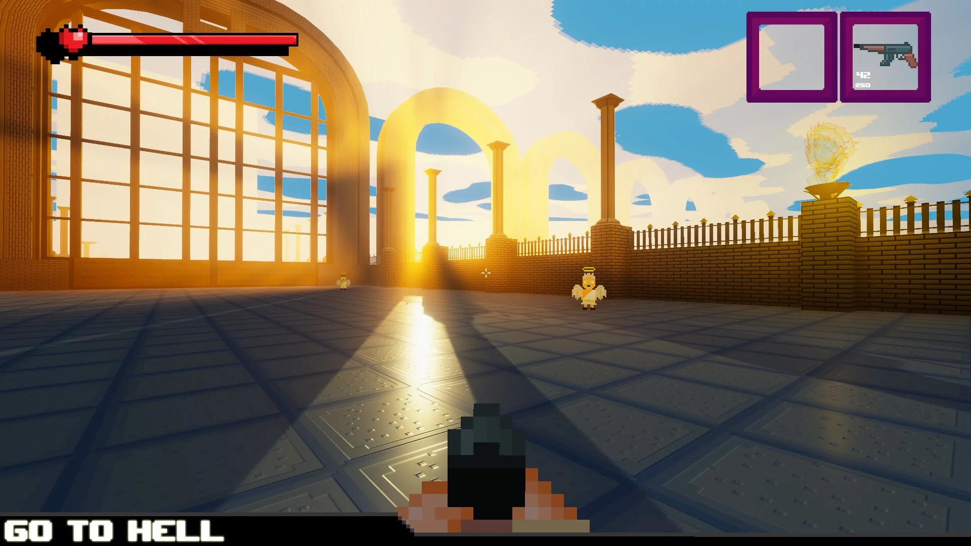 Изображение игры: An old school adventure FPS - Go To Hell