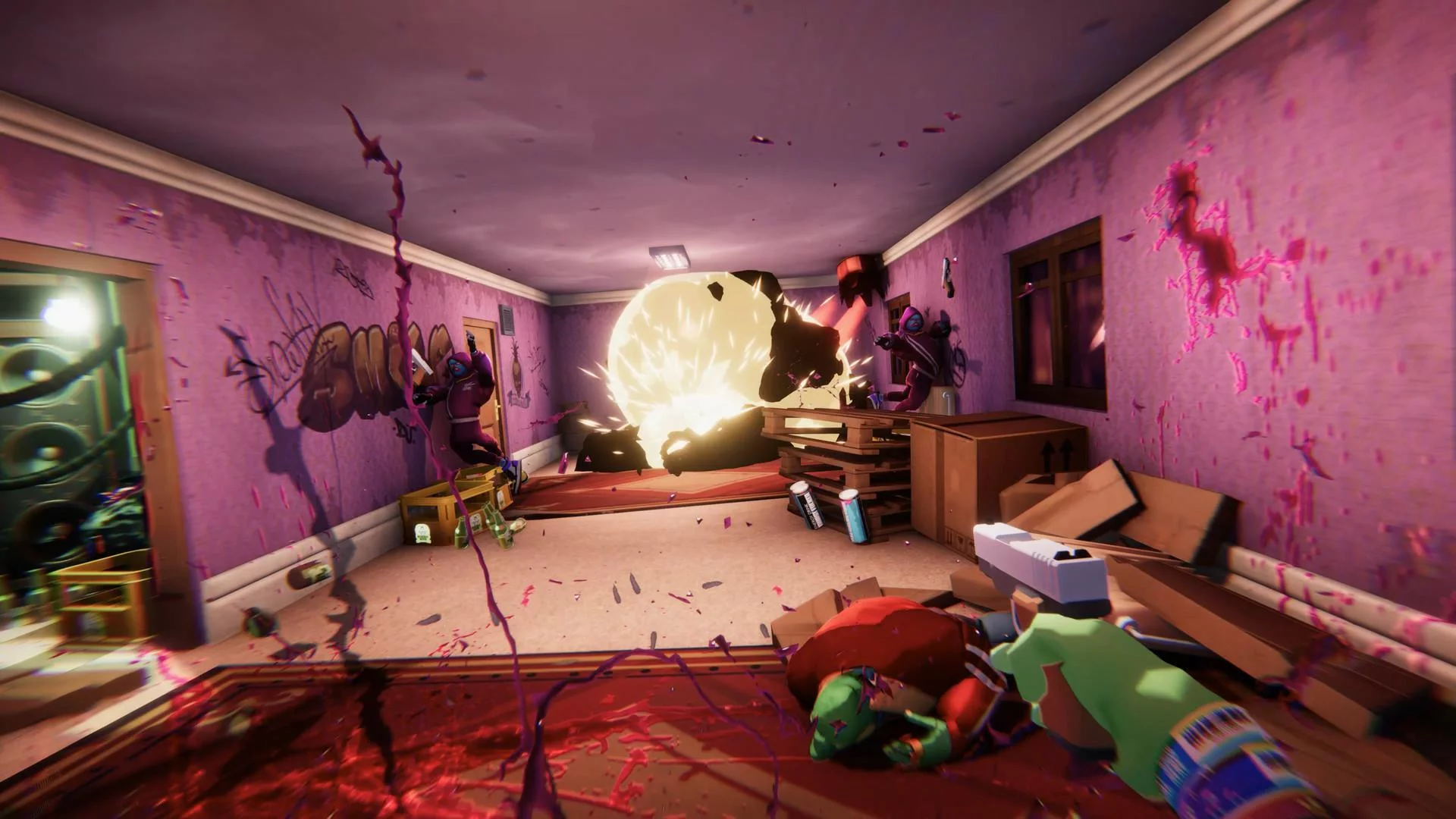 Изображение игры: Anger Foot Demo
