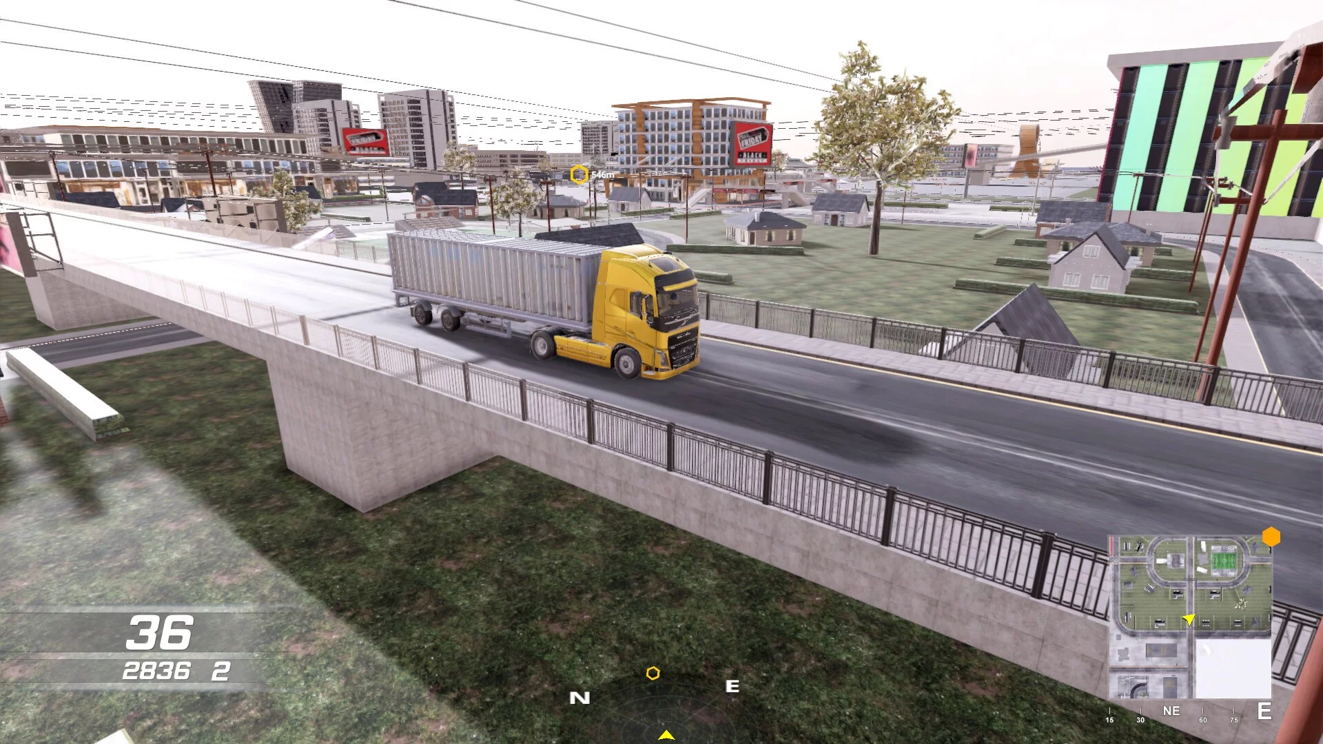 Изображение игры: Truck Simulator in City