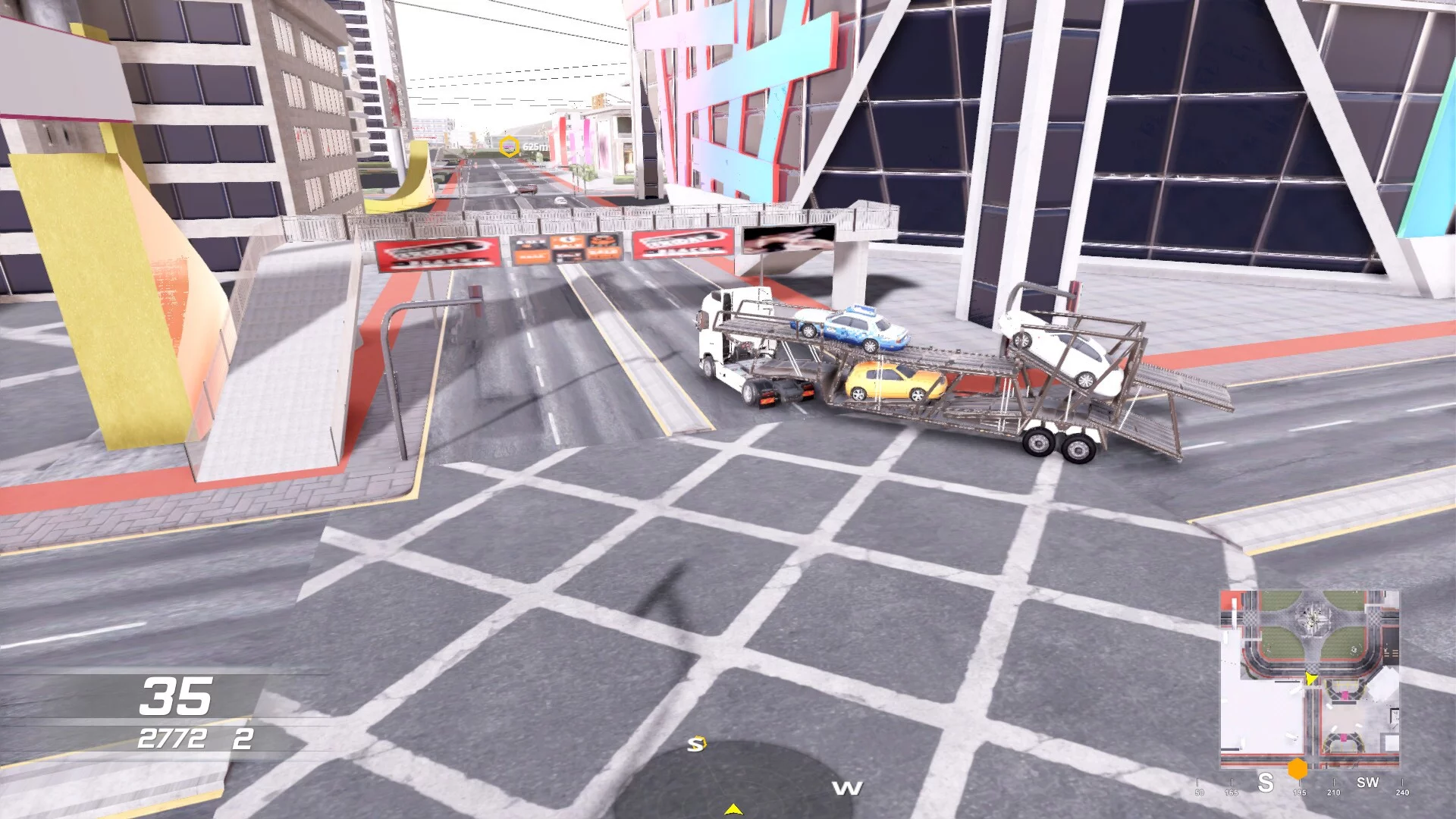 Изображение игры: Truck Simulator in City