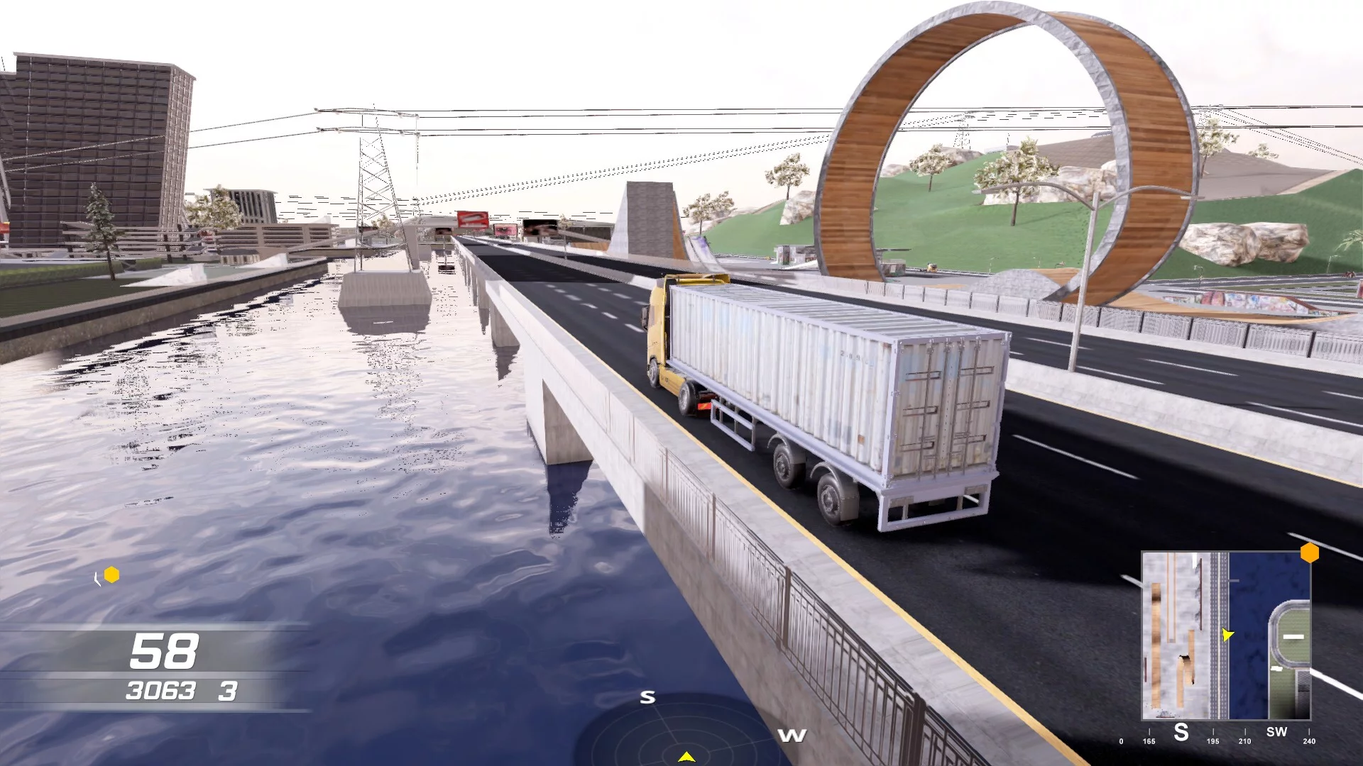 Изображение игры: Truck Simulator in City