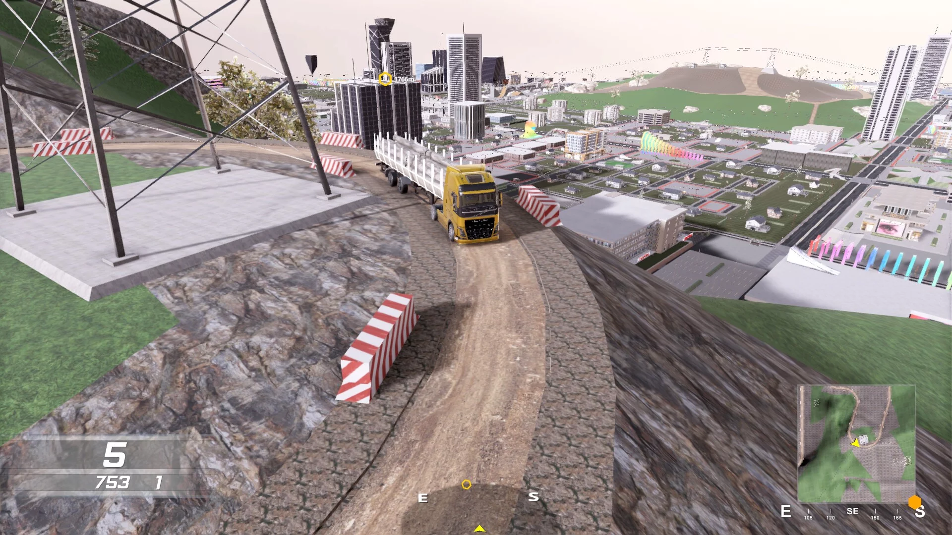 Изображение игры: Truck Simulator in City