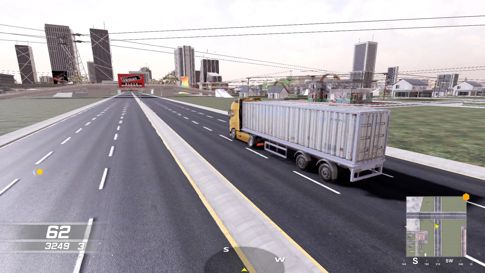 Изображение игры: Truck Simulator in City