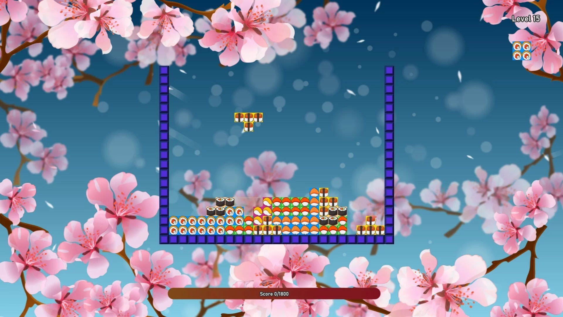 Изображение игры: Japanese TeTris