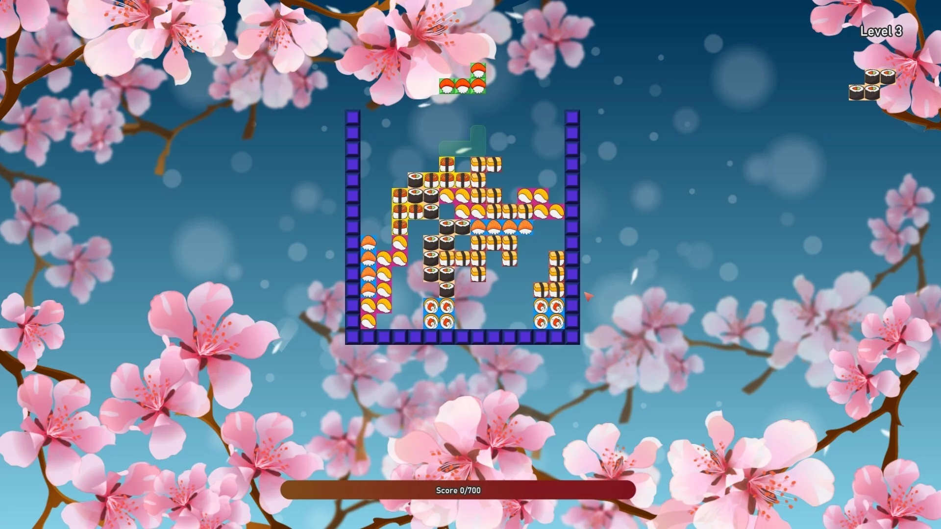 Изображение игры: Japanese TeTris