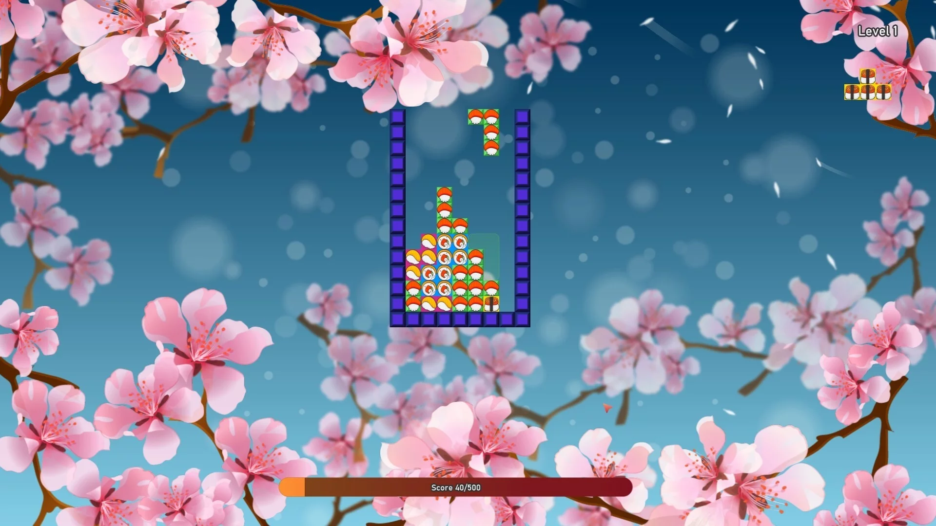 Изображение игры: Japanese TeTris
