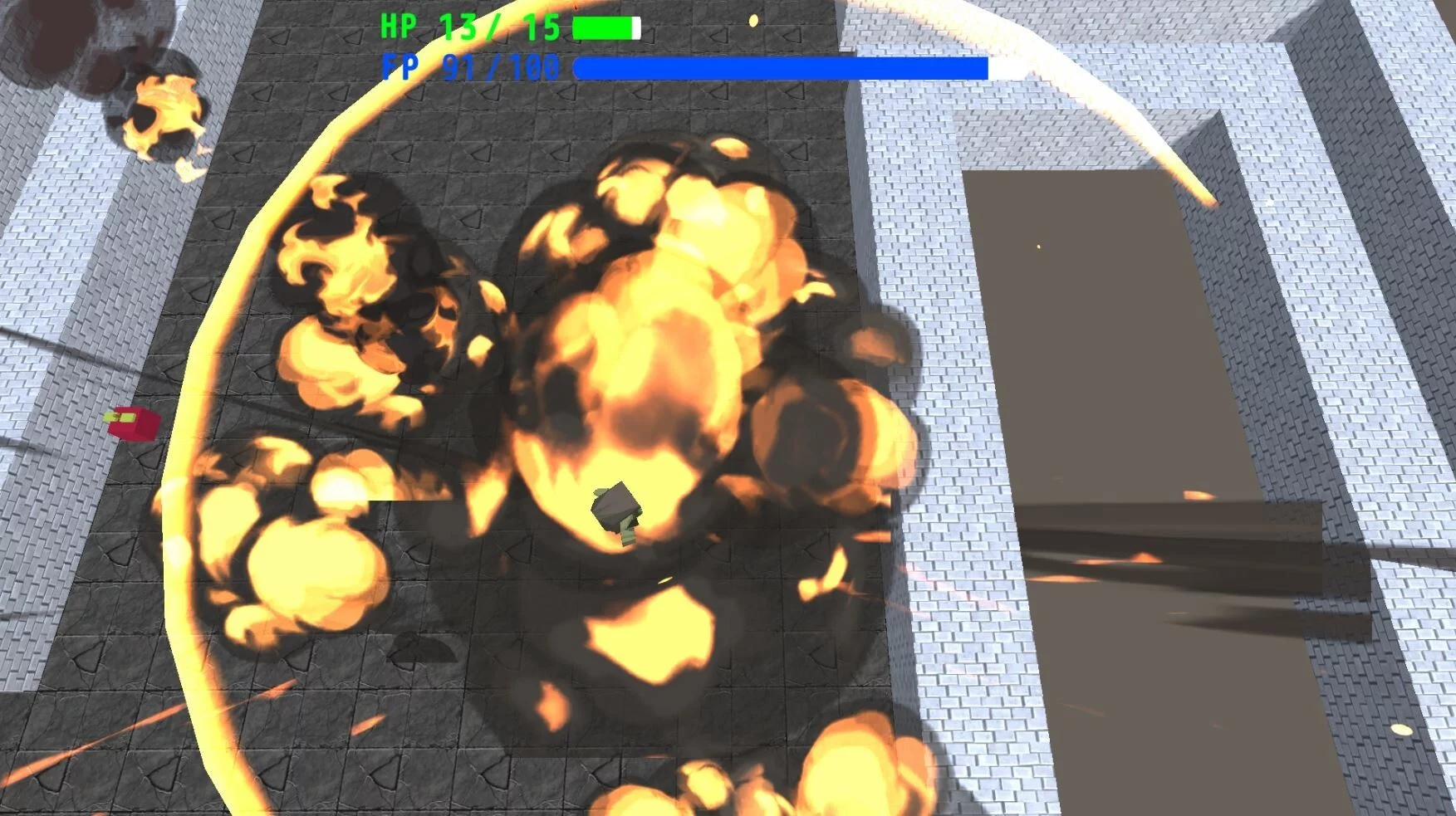 Изображение игры: Reconcile with cats [Cat + Tank + Ningen = RogueLike]