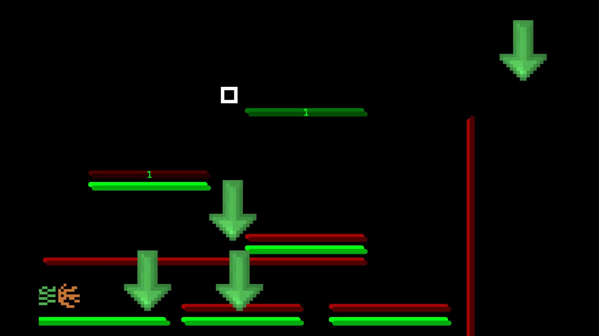 Изображение игры: Binary: A Puzzling Platformer