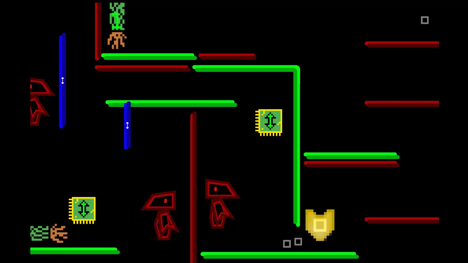 Изображение игры: Binary: A Puzzling Platformer