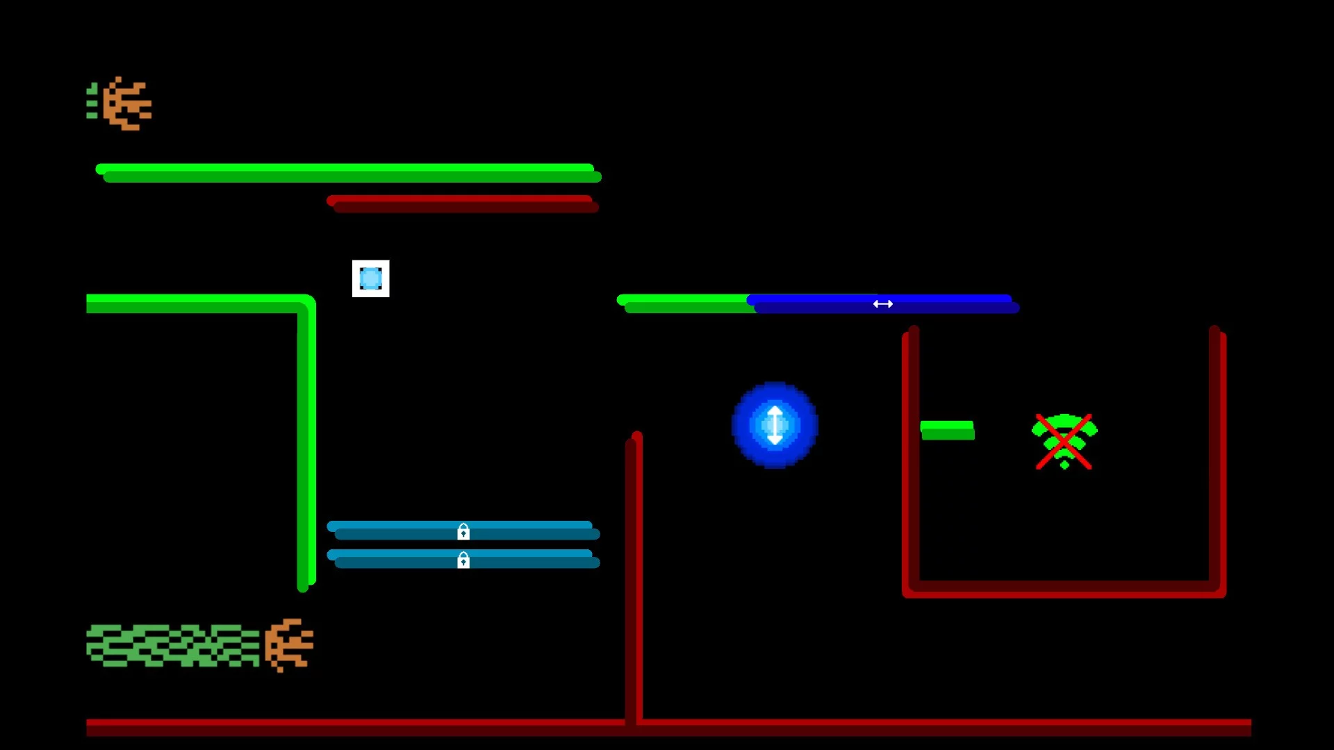 Изображение игры: Binary: A Puzzling Platformer