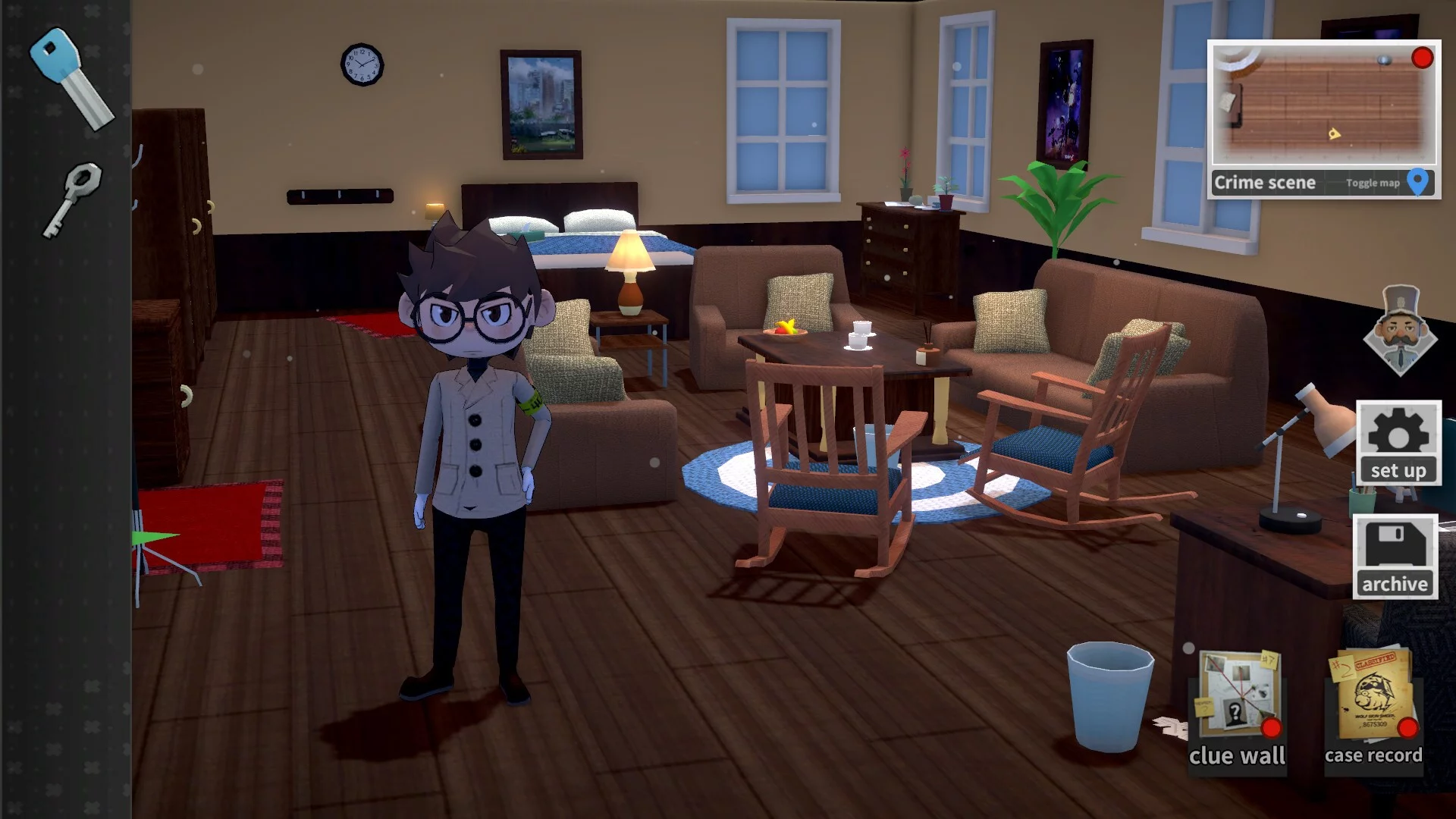 Изображение игры: Detective Agency: Murder at the Manor