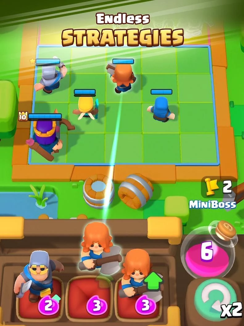 Изображение игры: Clash Mini (Public Beta Test)