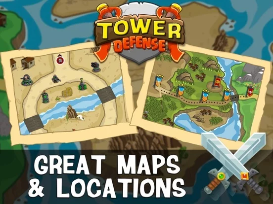 Изображение игры: Warfare Tower Defence Pro!