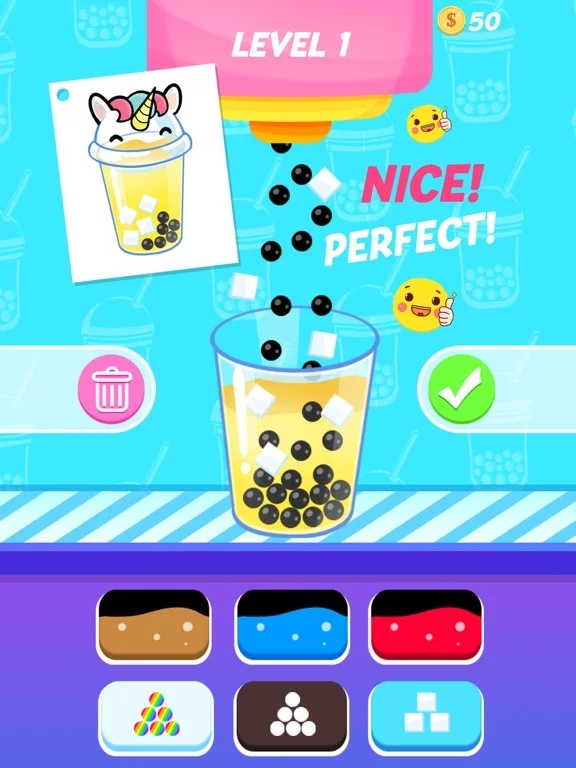 Изображение игры: Bubble Tea Simulator