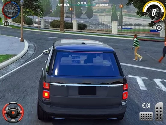 Изображение игры: City Car Driving School games