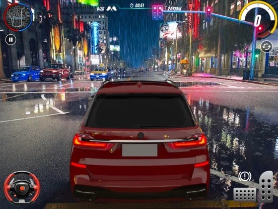 Изображение игры: City Car Driving School games