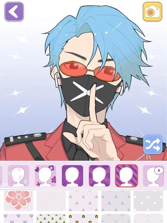 Изображение игры: Vlinder avatar maker: Anime