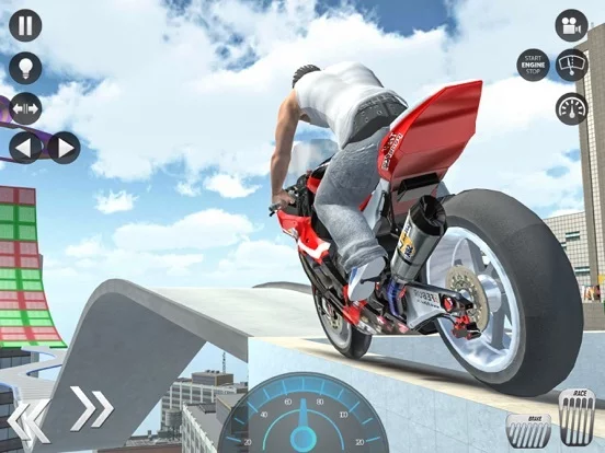 Изображение игры: Xtreme Motorbikes Racing Game