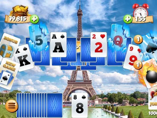 Изображение игры: Solitaire TriPeaks +