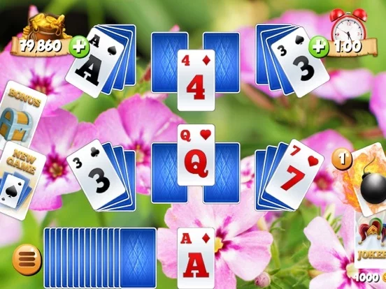 Изображение игры: Solitaire TriPeaks +