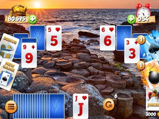 Изображение игры: Solitaire TriPeaks +