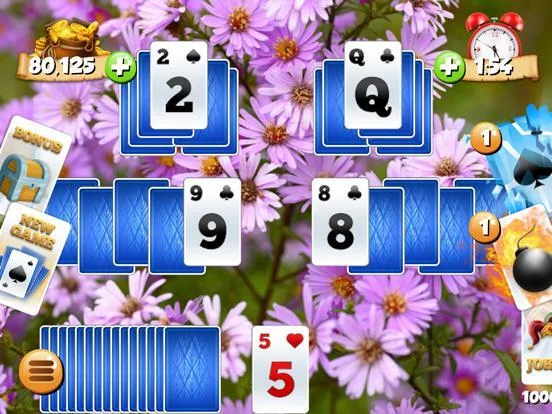 Изображение игры: Solitaire TriPeaks +