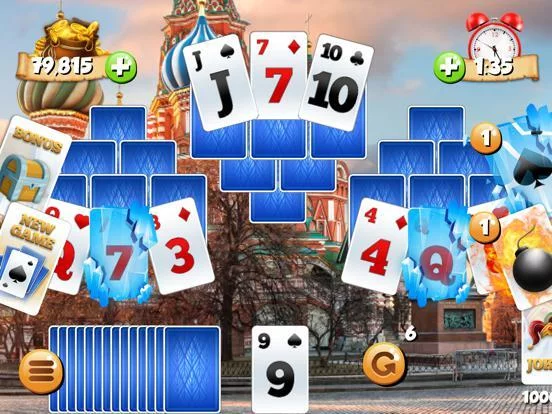 Изображение игры: Solitaire TriPeaks +