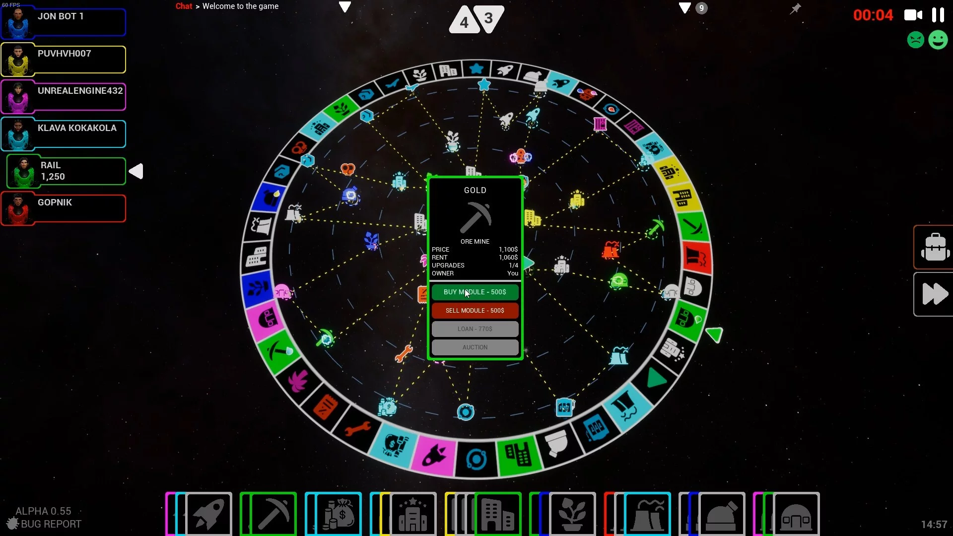 Изображение игры: Cosmopoly
