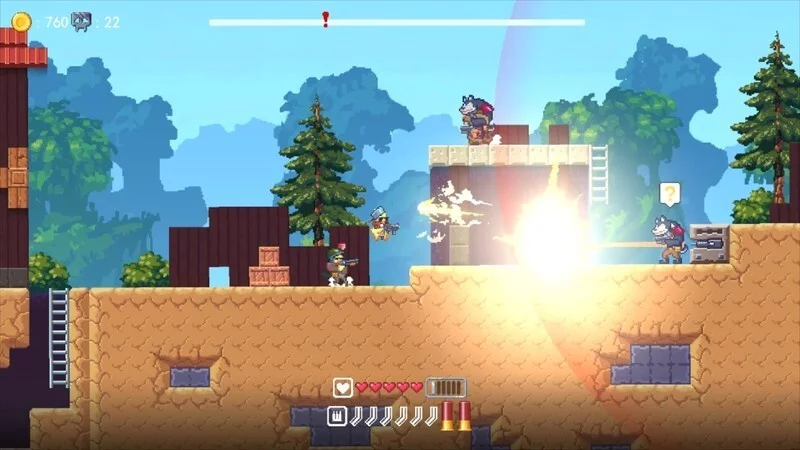 Изображение игры: Chicken Fall: Prologue