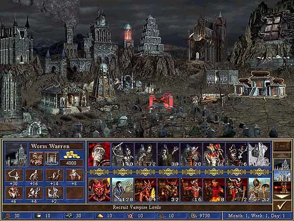 Изображение игры: Heroes Chronicles: Conquest of the Underworld