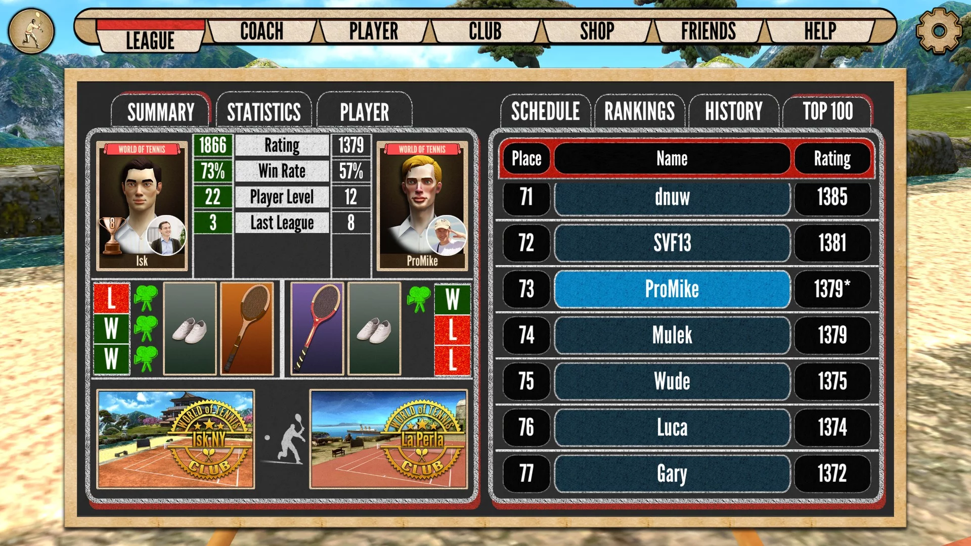 Изображение игры: World of Tennis: Roaring ’20s