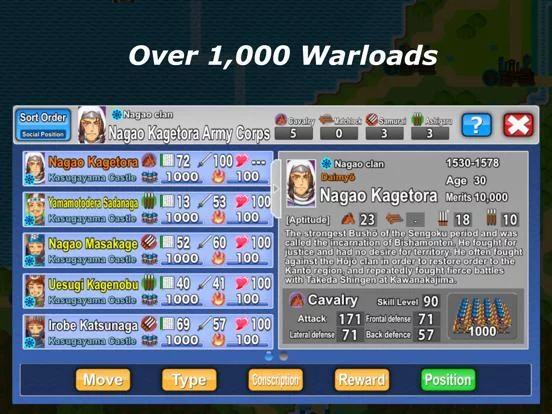 Изображение игры: Pocket Sengoku