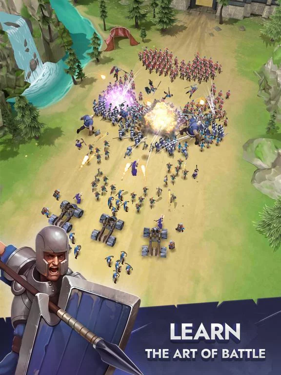 Изображение игры: Kingdom Clash - Combat Sim