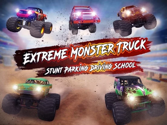 Изображение игры: Monster Truck Rush Driving Sim