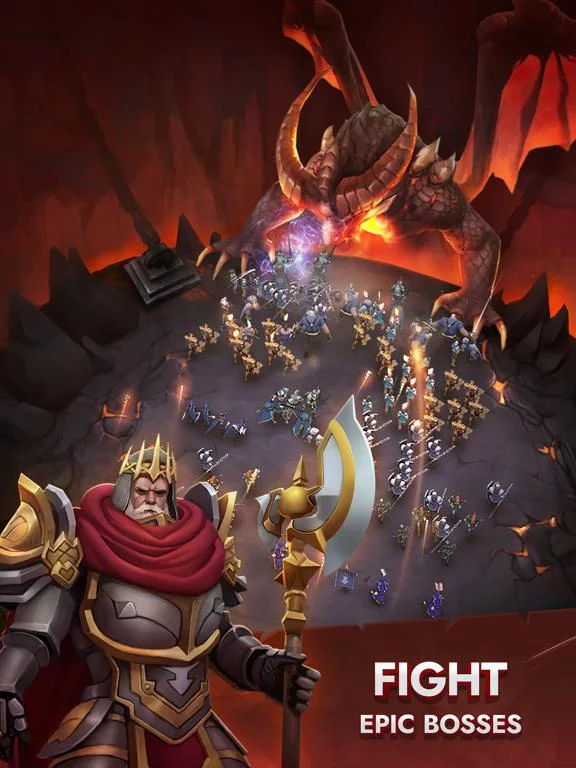 Изображение игры: Kingdom Clash - Combat Sim