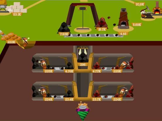 Изображение игры: Farm and Mine: Idle Tycoon