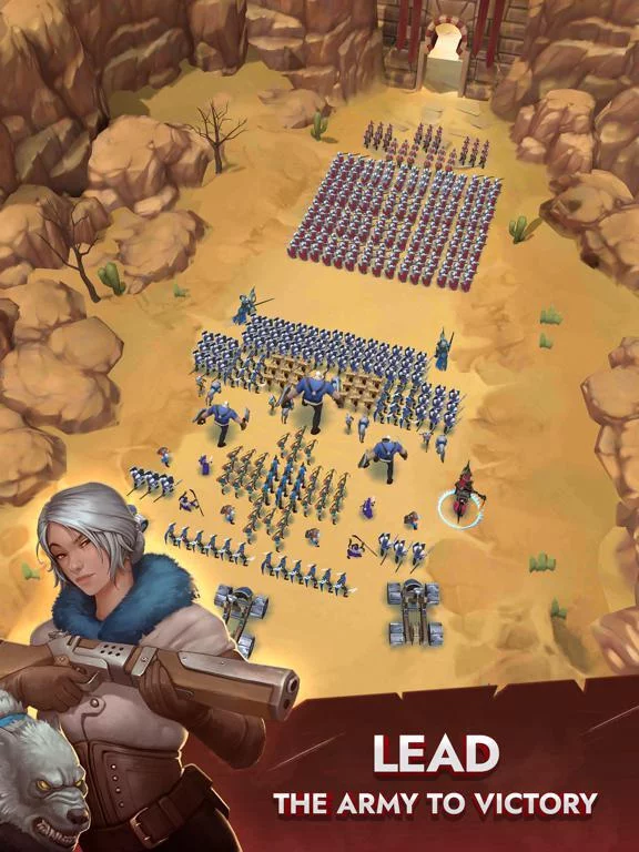 Изображение игры: Kingdom Clash - Combat Sim
