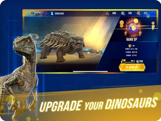 Изображение игры: Jurassic World Primal Ops